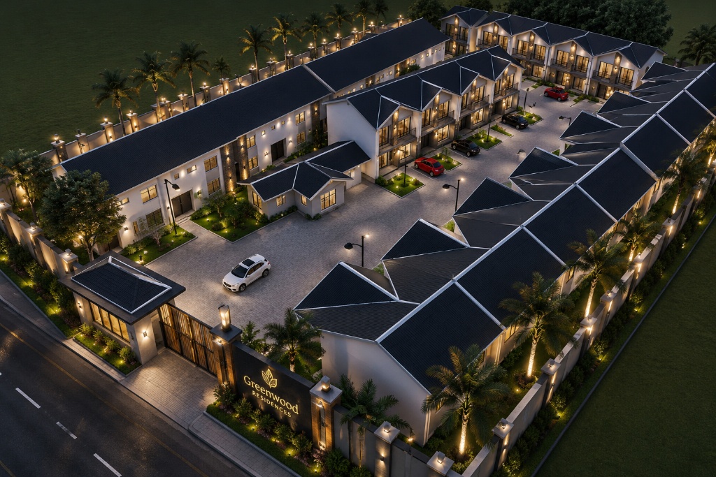 Avonlea — Aerial view of the gated estate